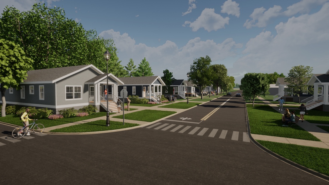 Bessemer Streetscape Rendering 2